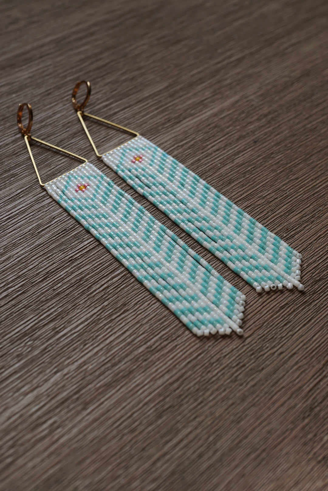 Stepped Fret Fringe [Light Blue]